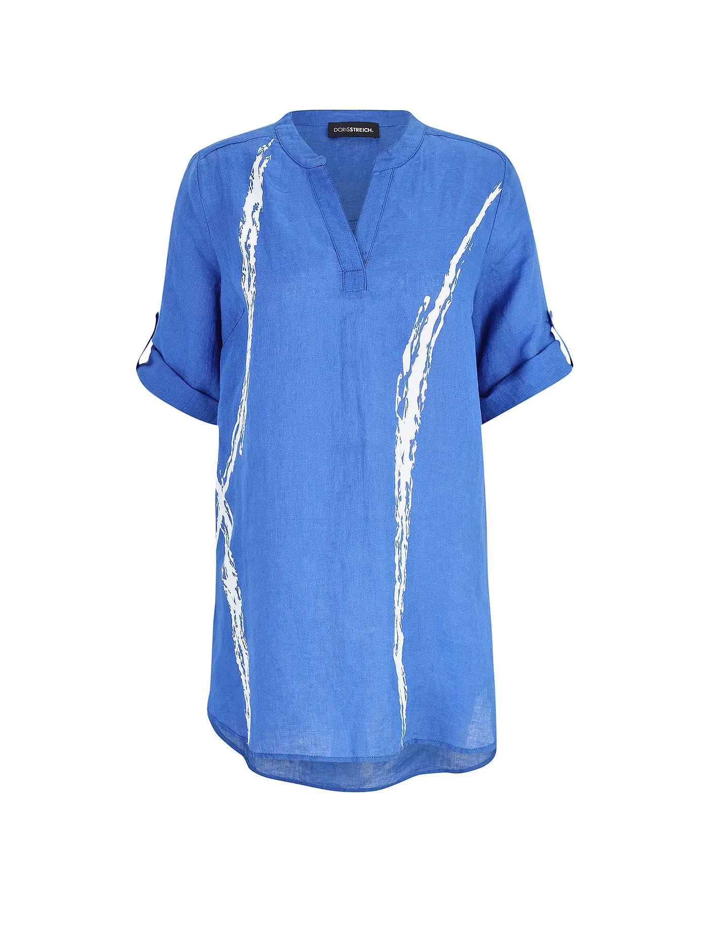 DORIS STREICH | Leinenbluse | blau